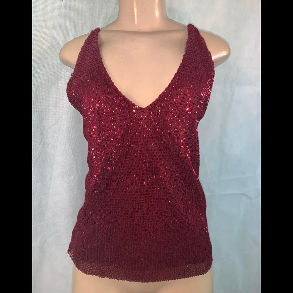 Express Sequined Party Top